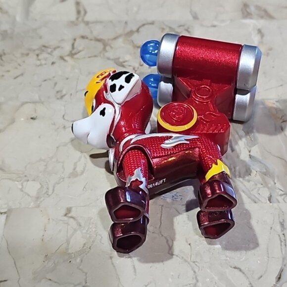 Span Master Toy PAW Patrol Marshall Action Pack Pup Figure with Action Feature - Picture 5 of 6